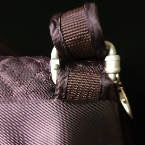 Travelon Quilted Anti-Theft Crossbody Bag | Zipper Locks + Cut-Proof Strap - Picture 8 of 15